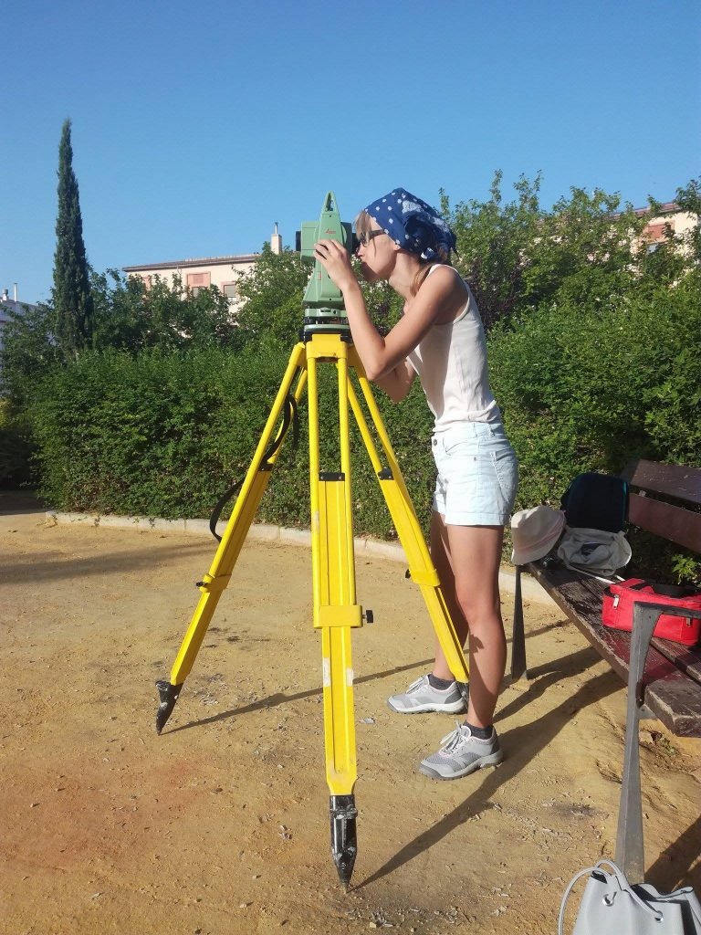 geodezinių matavimų eiga